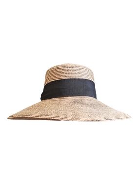 Helen Kaminski Women's Makeda Angled Brim Raffia Hat